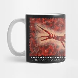 Tasmanian Tiger Cave Art Shirt Mug